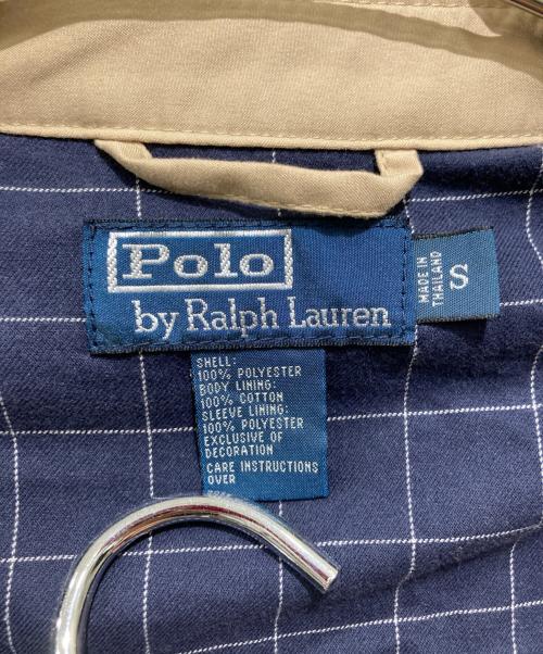 POLO RALPH LAUREN（ポロ・ラルフローレン）POLO RALPH LAUREN (ポロ・ラルフローレン) スイングトップ ベージュ サイズ:Ｓの古着・服飾アイテム