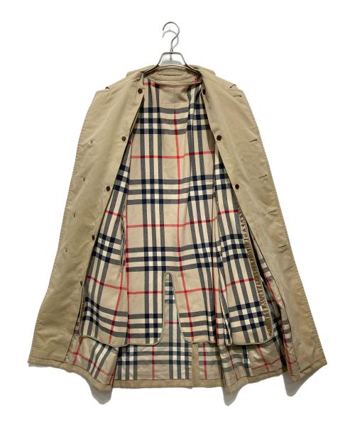 BURBERRY LONDON（バーバリーロンドン）BURBERRY LONDON (バーバリーロンドン) ノバチェックライナー付ステンカラーコート ベージュ サイズ:表記無しの古着・服飾アイテム