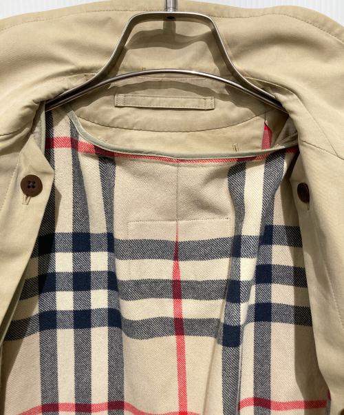 BURBERRY LONDON（バーバリーロンドン）BURBERRY LONDON (バーバリーロンドン) ノバチェックライナー付ステンカラーコート ベージュ サイズ:表記無しの古着・服飾アイテム
