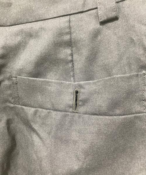MARGARET HOWELL（マーガレットハウエル）MARGARET HOWELL (マーガレットハウエル) FOXBROTHERS 26ss SUMMER WOOL TROUSERS / スラックス ブラック サイズ:Ｓの古着・服飾アイテム