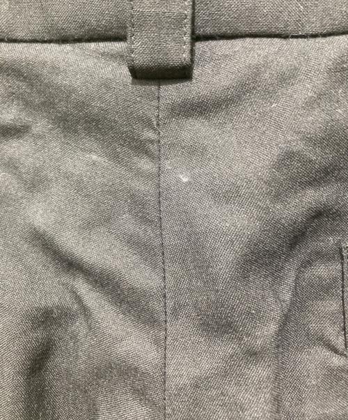 MARGARET HOWELL（マーガレットハウエル）MARGARET HOWELL (マーガレットハウエル) FOXBROTHERS 26ss SUMMER WOOL TROUSERS / スラックス ブラック サイズ:Ｓの古着・服飾アイテム
