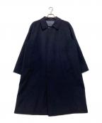 Burberry'sバーバリーズ）の古着「ウールカシミヤステンカラーコート」｜ネイビー