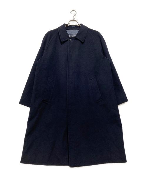 Burberry's（バーバリーズ）Burberry's (バーバリーズ) ウールカシミヤステンカラーコート ネイビー サイズ:OneSizeの古着・服飾アイテム