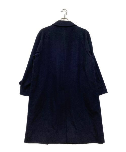 Burberry's（バーバリーズ）Burberry's (バーバリーズ) ウールカシミヤステンカラーコート ネイビー サイズ:OneSizeの古着・服飾アイテム