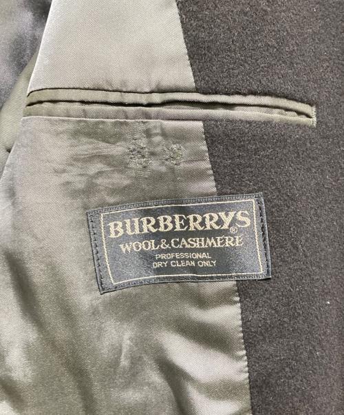 Burberry's（バーバリーズ）Burberry's (バーバリーズ) ウールカシミヤステンカラーコート ネイビー サイズ:OneSizeの古着・服飾アイテム