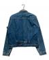 LEVI'S (リーバイス) 1st復刻 デニムジャケット インディゴ サイズ:SIZE 40(肩幅47cm,身幅54cm,着丈64cm,袖丈60cm)：25000円