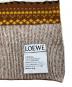 中古・古着 LOEWE (ロエベ) コラボウールブレンドマフラー ブラウン：30000円