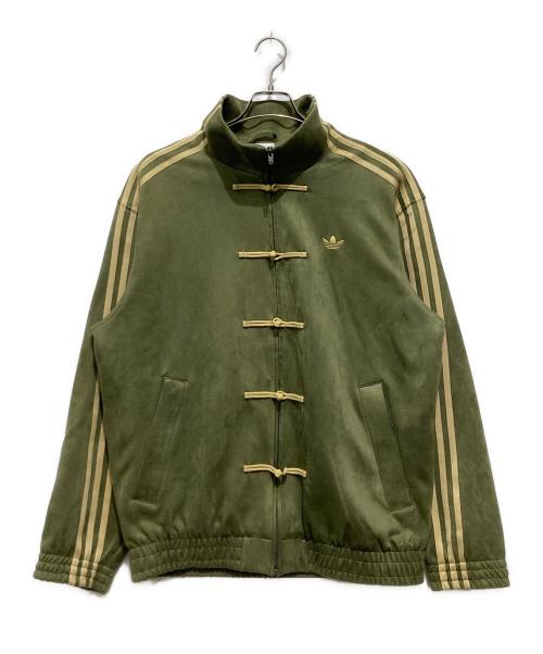 adidas（アディダス）adidas (アディダス) チャイニーズニューイヤージャケット / Chinese New Year Jacket グリーン サイズ:M 未使用品の古着・服飾アイテム