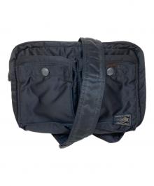 PORTER（ポーター）の古着「タンカーショルダーバッグ/	TANKER SHOULDER BAG」｜ブラック