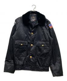GOLDEN FLEECE（ゴールデン フリース）の古着「ポリスマン ジャケット / TITAN CLOTH」｜ブラック