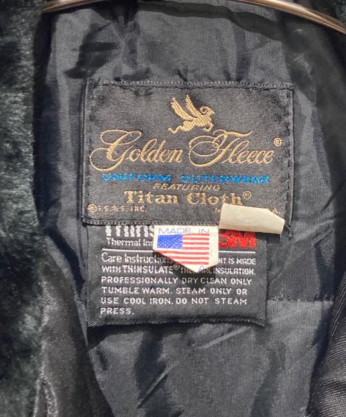 GOLDEN FLEECE（ゴールデン フリース）GOLDEN FLEECE (ゴールデン フリース) ポリスマン ジャケット / TITAN CLOTH ブラック サイズ:42の古着・服飾アイテム