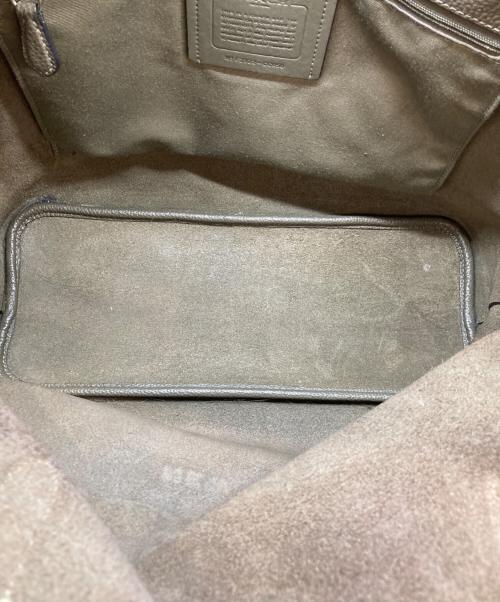 COACH（コーチ）COACH (コーチ) キャメロン ペブルド レザー トート グリーンの古着・服飾アイテム