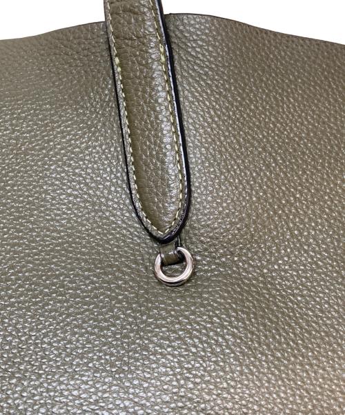 COACH（コーチ）COACH (コーチ) キャメロン ペブルド レザー トート グリーンの古着・服飾アイテム