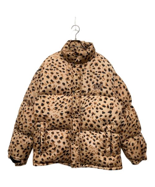 WACKO MARIA（ワコマリア）WACKO MARIA (ワコマリア) NANGA (ナンガ) コラボ レオパード柄 ダウンジャケット/	23AW LEOPARD DOWN JACKET ブラウン サイズ:Lの古着・服飾アイテム