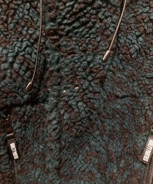 WACKO MARIA（ワコマリア）WACKO MARIA (ワコマリア) 21AW レオパードボアフリースフーデッドジャケット/	21AW LEOPARD BOA FLEECE HOODED JACKET グリーン サイズ:Mの古着・服飾アイテム