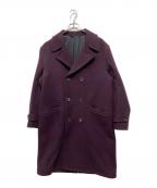 WACKO MARIAワコマリア）の古着「ダブルブレストチェスターフィールドコート/DOUBLE BREASTED CHESTERFIELD COAT (TYPE-2)」｜パープル