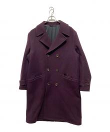 WACKO MARIA（ワコマリア）の古着「ダブルブレストチェスターフィールドコート/DOUBLE BREASTED CHESTERFIELD COAT (TYPE-2)」｜パープル