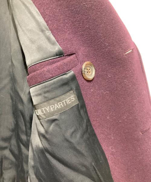 WACKO MARIA（ワコマリア）WACKO MARIA (ワコマリア) ダブルブレストチェスターフィールドコート/DOUBLE BREASTED CHESTERFIELD COAT (TYPE-2) パープル サイズ:Mの古着・服飾アイテム