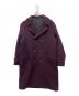 WACKO MARIA（ワコマリア）の古着「ダブルブレストチェスターフィールドコート/DOUBLE BREASTED CHESTERFIELD COAT (TYPE-2)」｜パープル