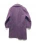 WACKO MARIA (ワコマリア) ダブルブレストチェスターフィールドコート/DOUBLE BREASTED CHESTERFIELD COAT (TYPE-2) パープル サイズ:M：27000円