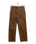 WACKO MARIA（ワコマリア）の古着「PLEATED TROUSERS / プリーツトラウザー」｜ブラウン