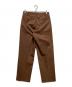 WACKO MARIA (ワコマリア) PLEATED TROUSERS / プリーツトラウザー ブラウン サイズ:M：13000円