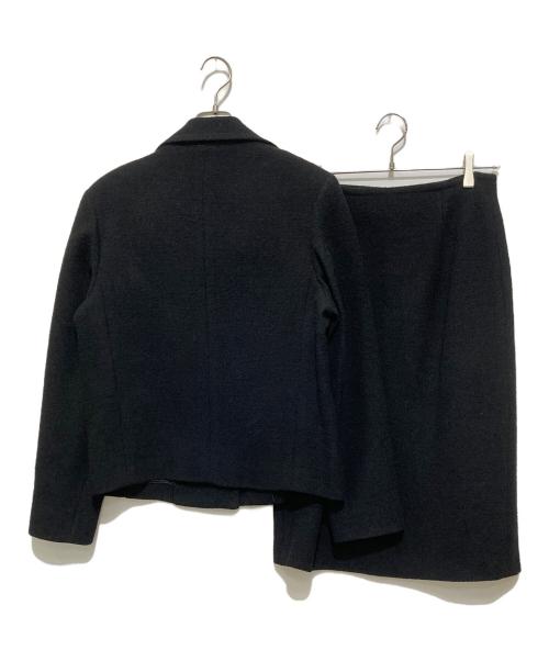MaxMara（マックスマーラ）MaxMara (マックスマーラ) スカートセットアップジャケット ブラック サイズ:42の古着・服飾アイテム