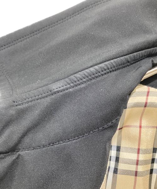 BURBERRY BLACK LABEL（バーバリーブラックレーベル）BURBERRY BLACK LABEL (バーバリーブラックレーベル) 裏ノバチェックトレンチコート ブラック サイズ:Lの古着・服飾アイテム