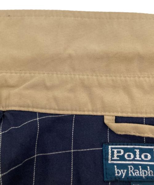 POLO RALPH LAUREN（ポロ・ラルフローレン）POLO RALPH LAUREN (ポロ・ラルフローレン) ポニー刺繍 スイングトップ ベージュ サイズ:XXLの古着・服飾アイテム