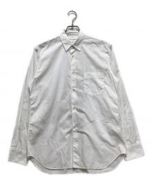 COMME des GARCONS SHIRT（コムデギャルソンシャツ）の古着「ソフトクリームバックプリント シャツ」｜ホワイト