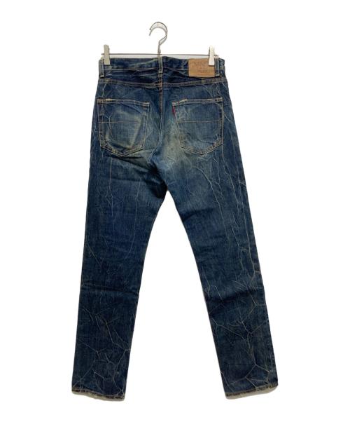 Hysteric Glamour（ヒステリックグラマー）Hysteric Glamour (ヒステリックグラマー) パッチドKINKY デニムパンツ インディゴ サイズ:XSの古着・服飾アイテム