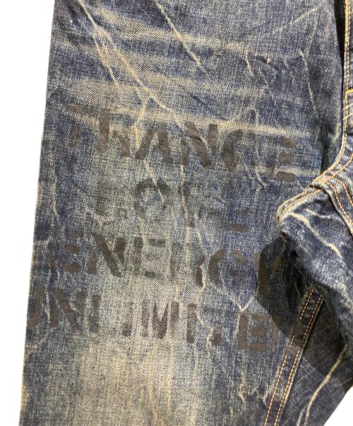 Hysteric Glamour（ヒステリックグラマー）Hysteric Glamour (ヒステリックグラマー) パッチドKINKY デニムパンツ インディゴ サイズ:XSの古着・服飾アイテム