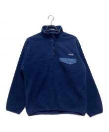Patagonia（パタゴニア）の古着「Synchilla Snap-T / シンチラスナップT/フリースジャケットプルオーバー」｜ネイビー