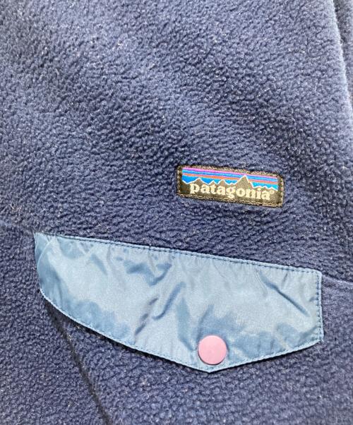 Patagonia（パタゴニア）Patagonia (パタゴニア) Synchilla Snap-T / シンチラスナップT/フリースジャケットプルオーバー ネイビー サイズ:Sの古着・服飾アイテム