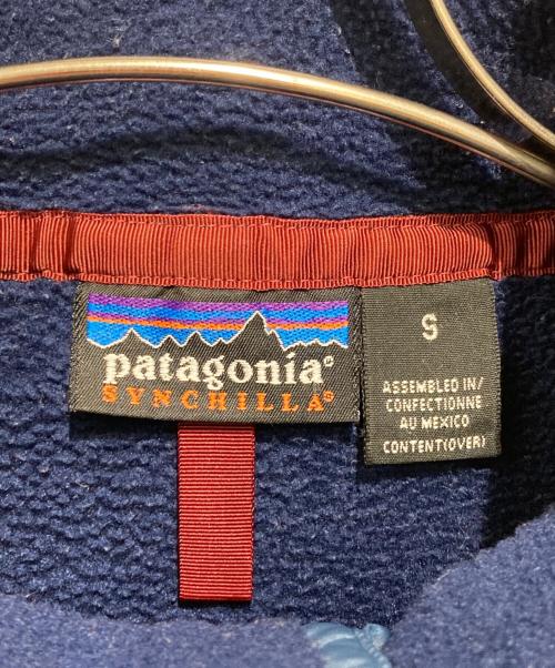 Patagonia（パタゴニア）Patagonia (パタゴニア) Synchilla Snap-T / シンチラスナップT/フリースジャケットプルオーバー ネイビー サイズ:Sの古着・服飾アイテム