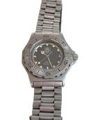 TAG Heuerタグ・ホイヤー）の古着「3000シリーズプロフェッショナル200Mクォーツウォッチ/プロフェッショナル 200M BOY'S」｜グレー×シルバー