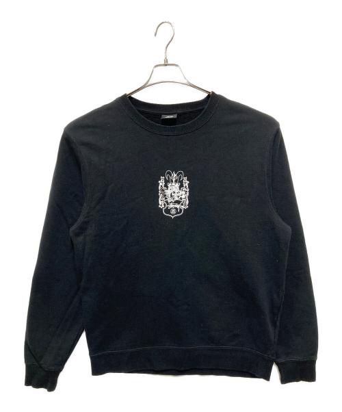 stussy（ステューシー）stussy (ステューシー) True To This Sweat ブラック サイズ:Mの古着・服飾アイテム
