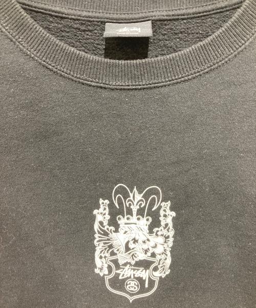 stussy（ステューシー）stussy (ステューシー) True To This Sweat ブラック サイズ:Mの古着・服飾アイテム
