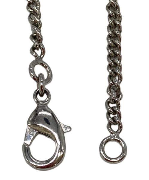 CHANEL（シャネル）CHANEL (シャネル) ラインストーン カメリア ネックレス シルバーの古着・服飾アイテム