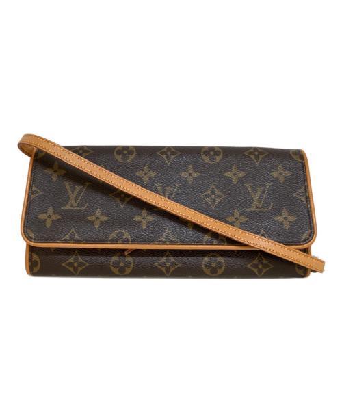 LOUIS VUITTON（ルイ ヴィトン）LOUIS VUITTON (ルイ ヴィトン) ポシェットツインGM/ポシェット ブラウン サイズ:GMの古着・服飾アイテム