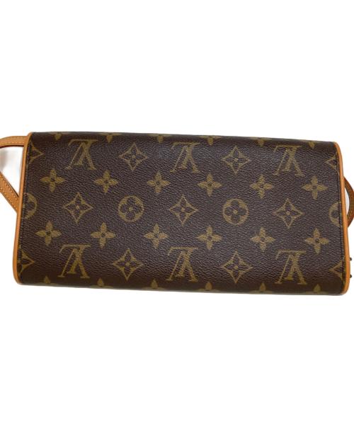 LOUIS VUITTON（ルイ ヴィトン）LOUIS VUITTON (ルイ ヴィトン) ポシェットツインGM/ポシェット ブラウン サイズ:GMの古着・服飾アイテム
