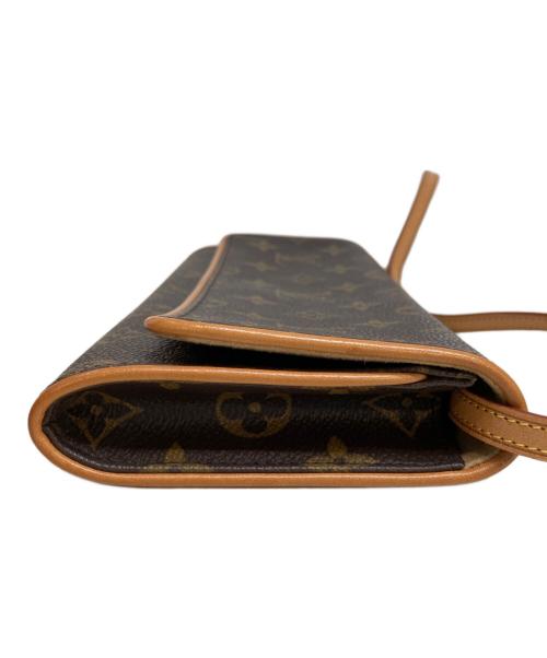 LOUIS VUITTON（ルイ ヴィトン）LOUIS VUITTON (ルイ ヴィトン) ポシェットツインGM/ポシェット ブラウン サイズ:GMの古着・服飾アイテム