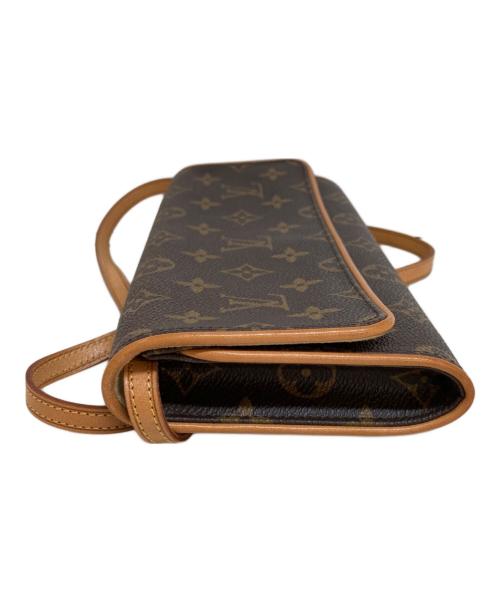 LOUIS VUITTON（ルイ ヴィトン）LOUIS VUITTON (ルイ ヴィトン) ポシェットツインGM/ポシェット ブラウン サイズ:GMの古着・服飾アイテム