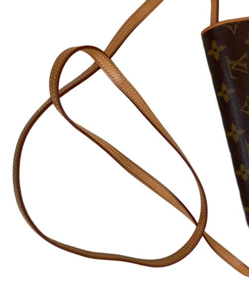 LOUIS VUITTON（ルイ ヴィトン）LOUIS VUITTON (ルイ ヴィトン) ポシェットツインGM/ポシェット ブラウン サイズ:GMの古着・服飾アイテム