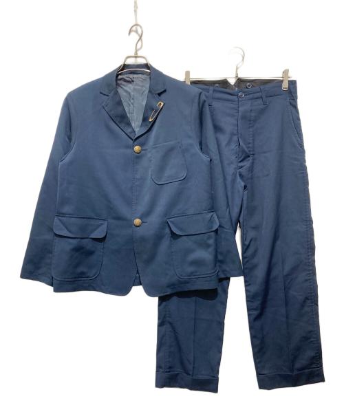 Needles（ニードルズ）Needles (ニードルズ) ピンラペル金釦ブレザーセットアップ ネイビー サイズ:Ｓの古着・服飾アイテム