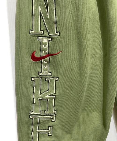 SUPREME（シュプリーム）Supreme (シュプリーム) NIKE (ナイキ) 24ssコラボスウェットパンツオリーブ グリーン サイズ:Mの古着・服飾アイテム