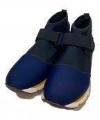 MARNIマルニ）の古着「ベルクロ ハイカットスニーカー」｜ネイビー