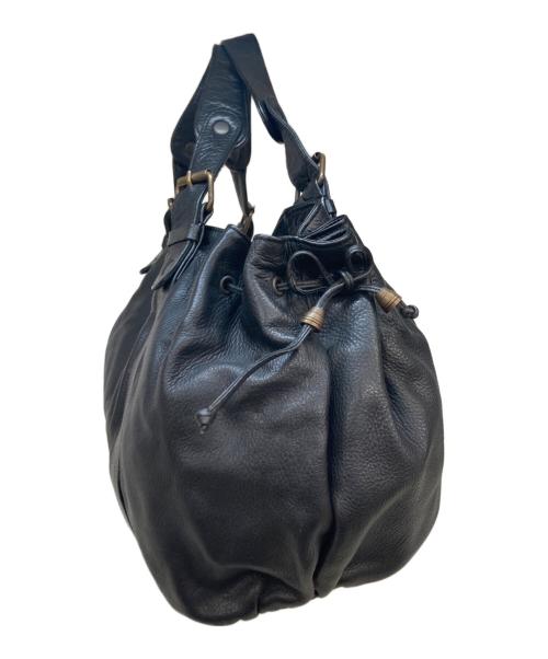 GERARD DAREL（ジェラールダレル）GERARD DAREL (ジェラールダレル) レザーハンドバッグ ブラックの古着・服飾アイテム
