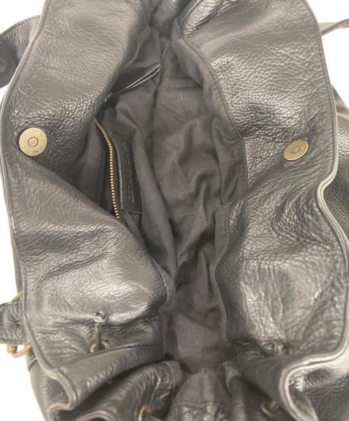 GERARD DAREL（ジェラールダレル）GERARD DAREL (ジェラールダレル) レザーハンドバッグ ブラックの古着・服飾アイテム