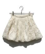 THE TOEザ・トゥー）の古着「Evros Quilting Skirt / TT25121408」｜アイボリー